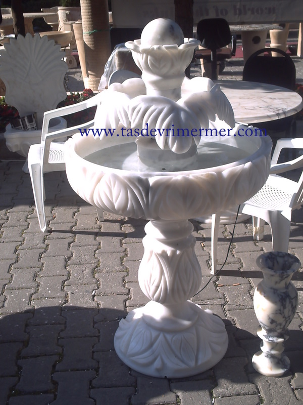 Yapraklı Mermer Salon Fıskiyesi